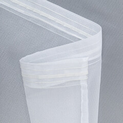 Тюль искусственный шелк белый 300х260 см Amore Mio (94633) - фото 6