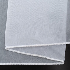 Тюль искусственный шелк белый 300х260 см Amore Mio (94633) - фото 5