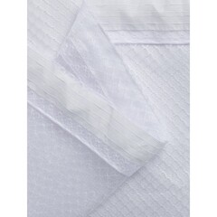 Тюль сетчатая ткань белый 250х260 см Amore Mio (18760) - фото 4