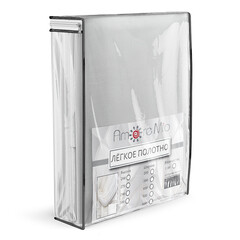 Тюль искусственный шелк шампань 300х260 см Amore Mio (95212) - фото 5