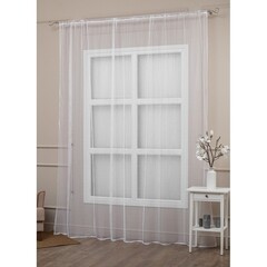 Тюль сетчатая ткань белый 300х270 см Amore Mio (33519) - фото 1