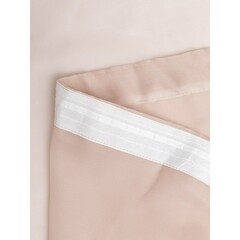 Тюль искусственный шелк бежевый 400х300 см Amore Mio (7820) - фото 6