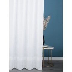 Тюль искусственный лен белый 300х280 см Amore Mio (99100) - фото 1