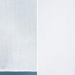 Тюль искусственный лен белый 300х280 см Amore Mio (99100) - фото 2