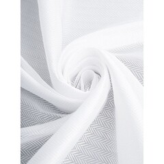 Тюль искусственный лен белый 300х280 см Amore Mio (99100) - фото 3