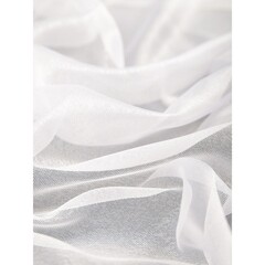 Тюль искусственный лен шампань 300х280 см Amore Mio (99098) - фото 4