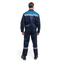 Костюм рабочий Спрут Стандарт 48-50 рост 170-176 см синий - фото 11