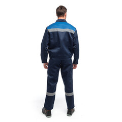 Костюм рабочий Спрут Стандарт 48-50 рост 182-188 см синий - фото 3