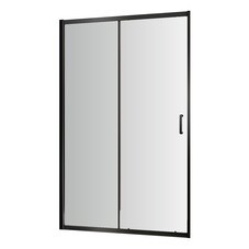 Душевая дверь RGW PA-114-B стекло прозрачное 100х195 см профиль черный 6 мм раздвижная (030811410-14)