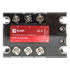 Реле твердотельное EKF PROxima RTP трехфазное 480 В 60 А тип AC (rtp-3-60-da) - фото 4