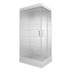 Изображение товара Душевая кабина Triton Квадро 100х80х228 см стекло прозрачное 4 мм с низким поддоном прямоугольник