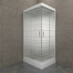 Душевая кабина Triton Квадро 120х80х228 см стекло прозрачное 4 мм с низким поддоном прямоугольник - фото 4