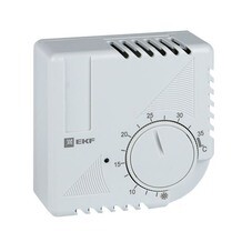 Термостат на DIN-рейку NO-NC EKF PROxima 75х20х75 мм 230 В IP20 16 A (thermo-no-nc-wall)
