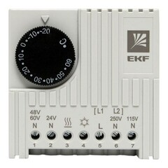 Термостат на DIN-рейку NO-NC EKF PROxima 71х30х71 мм 230 В IP20 5-10 A (thermo-no-nc-din) - фото 4
