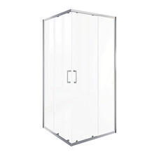 Душевой уголок Good Door Lite CR-90-C-CH хром 90х90х190 см квадрат стекло прозрачное 5 мм (ЛТ00005)