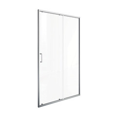 Душевая дверь Good Door Lite WTW-120-C-CH стекло прозрачное 120х190 см профиль хром 5 мм раздвижная (ЛТ00008) - фото 1