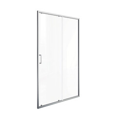 Изображение товара Душевая дверь Good Door Lite WTW-130-C-CH стекло прозрачное 130х190 см профиль хром 5 мм раздвижная (ЛТ00009)