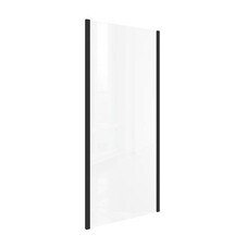 Боковая стенка Good Door Lite SP-80-C-B черная 80х190 см стекло прозрачное 5 мм (ЛТ00017)