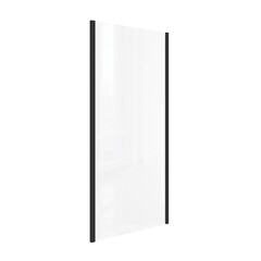 Боковая стенка Good Door Lite SP-80-C-B черная 80х190 см стекло прозрачное 5 мм (ЛТ00017) - фото 1