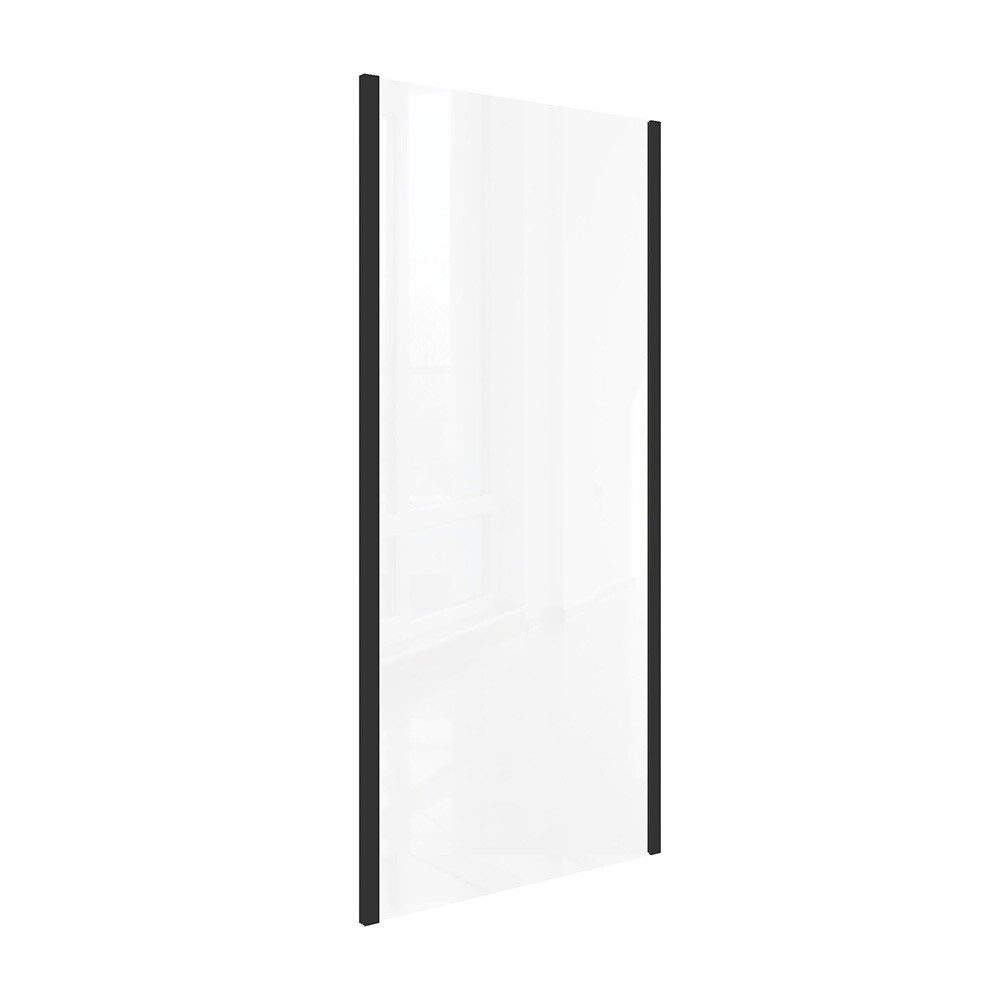 

Боковая стенка Good Door Lite SP-100-C-B черная  см стекло прозрачное 5 мм (ЛТ00015