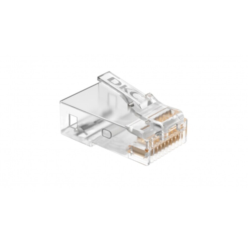 

Коннектор компьютерный DKC RJ45 CAT5е неэкранированный (50 шт.) (RN5RJ45U), Прозрачный