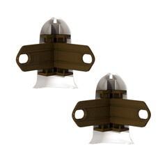 Угол наружный Идеал Классик 55 мм ясень S-профиль (2 шт.) - фото 2