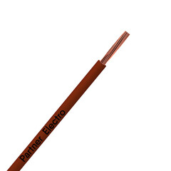 Провод Партнер Электро ПуГВнг(А)-LS 1х0,5 коричневый (100 м) - фото 1