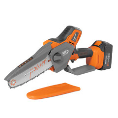 Пила цепная аккумуляторная Daewoo 21 В 8" шаг 1/4" паз 1,1 мм 48 звеньев Li-Ion 5Ач 1 АКБ и ЗУ (DACS 821Li SET) - фото 18