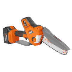 Пила цепная аккумуляторная Daewoo 21 В 8" шаг 1/4" паз 1,1 мм 48 звеньев Li-Ion 5Ач 1 АКБ и ЗУ (DACS 821Li SET) - фото 15