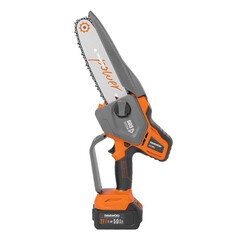 Пила цепная аккумуляторная Daewoo 21 В 8" шаг 1/4" паз 1,1 мм 48 звеньев Li-Ion 5Ач 1 АКБ и ЗУ (DACS 821Li SET) - фото 14