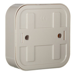 Выключатель Svet двухклавишный накладной бежевый с подсветкой (SV1001-0007) - фото 3