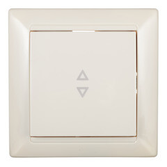 Изображение товара Переключатель Svet одноклавишный встраиваемый бежевый (SV1001-0017)