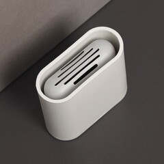 Ершик для унитаза Доляна Лилу подвесной пластик/силикон белый (5469869) - фото 13