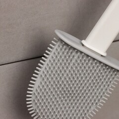 Ершик для унитаза Доляна Лилу подвесной пластик/силикон белый (5469869) - фото 11