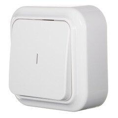 Выключатель Svet одноклавишный накладной белый с подсветкой (SV1001-0001) - фото 5