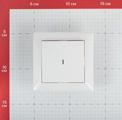 Выключатель Svet одноклавишный встраиваемый белый с подсветкой (SV1001-0008) - фото 6