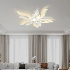 Люстра светодиодная потолочная IN HOME Elegant Flame 90 Вт 3000-6500К 30 кв.м (4690612051536) - фото 3