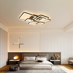 Люстра светодиодная потолочная IN HOME Elegant Aristo-B 120 Вт 3000-6500К 28 кв.м (4690612047324) - фото 2