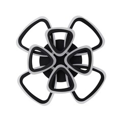 Люстра светодиодная потолочная IN HOME Elegant Sansa-B 120 Вт 3000-6500К 28 кв.м (4690612035390) - фото 12