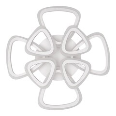 Люстра светодиодная потолочная IN HOME Elegant Sansa-W 120 Вт 3000-6500К 28 кв.м (4690612035383) - фото 12