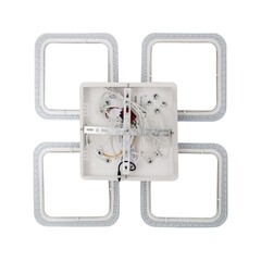 Люстра светодиодная потолочная IN HOME Elegant Aris-W-BG 90 Вт 3000-6500К 30 кв.м (4690612043258) - фото 12