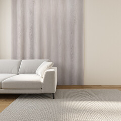 Реечная панель МДФ айвори 2700х119х16 мм Stella 0,32 кв.м - фото 3