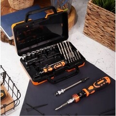 Набор отверток для точных работ Kranz (KR-12-4778) (31 шт.) - фото 9