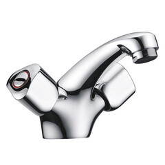 Смеситель для раковины WasserKraft Amper 2903 двухвентильный хром (2903) - фото 1