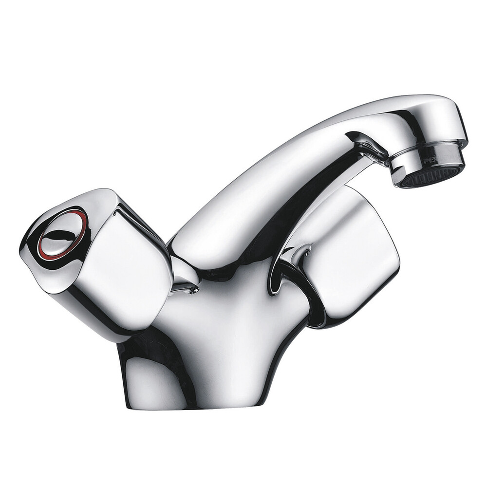 

Смеситель для раковины WasserKraft Amper 2903 хром двухвентильный (2903)