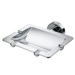 Емкость для мусора WasserKraft K-1081 металл хром - фото 1