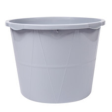 Контейнер строительный полимерный Павловская Заря круглый ударопрочный и морозостойкий 90 л