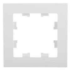 Рамка Systeme Electric AtlasDesign одноместная белая (ATN000101)