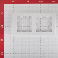 Рамка Systeme Electric AtlasDesign двухместная белая (ATN000102) - фото 3