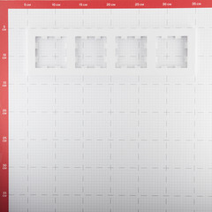 Рамка Systeme Electric AtlasDesign четырехместная белая (ATN000104) - фото 3